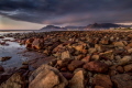   beautiful coastline Kommetjie one looks back towards Chapmans peak  